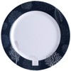 Marine Business 18001C Living Non-Slip Round Dinner Plates 10" -