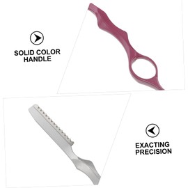 SAFIGLE 1set Hair Thinning Razor Set Professional Hair Cutting Tool for Precise Styling Durable Smooth Experience for Men and Women 2pcs