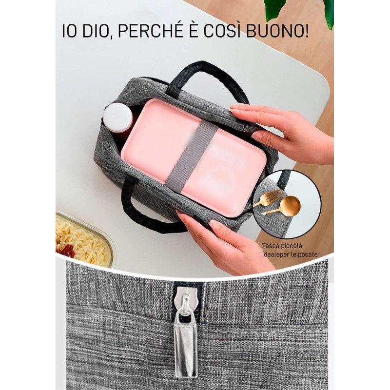 Voarge 7L Lunch Box Waterproof Aluminum Interior Cooler Bag Easy