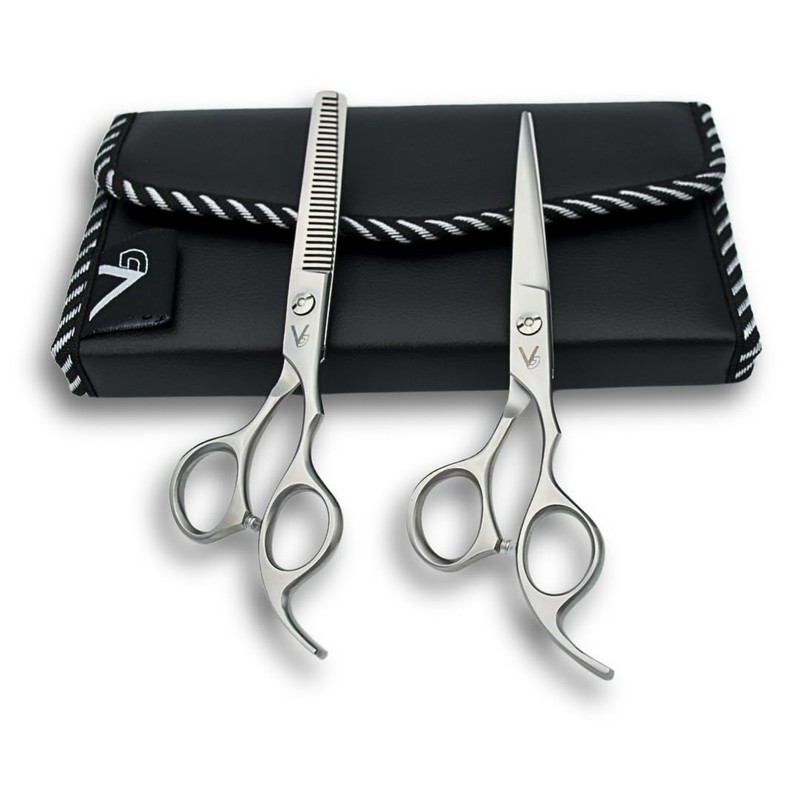 VIDA GOODS Hair Cutting Scissors and Thinning Shears Set –