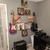 NIUBEE Clear Record Rack, Acrylic Wall Mount Record Shelf, Set