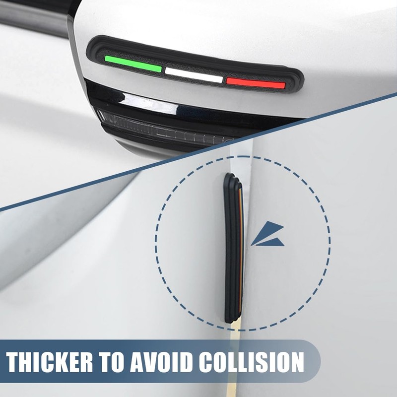 4 Pcs Door Edge Protector Bumper Sticker Car Collision Protector