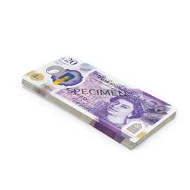 Scratch Cash 100 x £20 Pound Money to Play - Bundled Package for Video, Fake Casinos, Photo Booth, Gifts