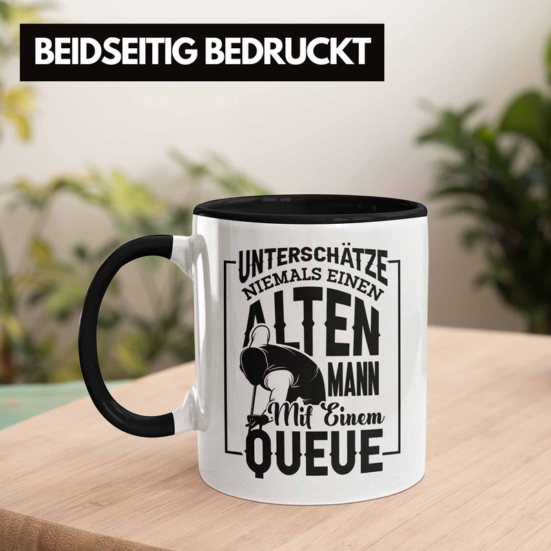 Trendation - Billiard Pool Cup Gift Underestimate Never An Old