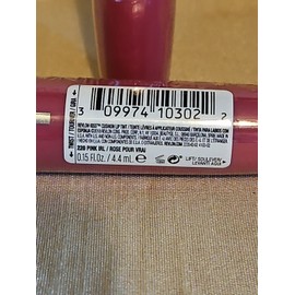 Revlon LOT OF 2-REVLON-KISS CUSHION-LIP TINT-220 PINK IRL-0.15oz EACH-NEW/SEALE