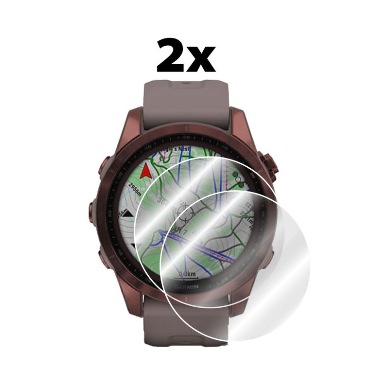 IPG for Garmin Fenix 7S - Pro-Solar-Sapphire Watch Hydrogel Screen