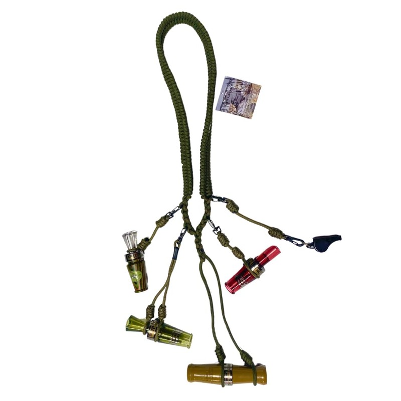 HuntEmUp Ultimate Zip Braid DIY Duck Call Lanyard