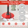 GFRED 3Pcs Mop Pads Replacement Microfiber Compatible With Vileda Spin