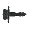 Renovators Supply Manufacturing Shed Door Hinge 5 in. Black Wrought