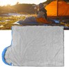Adult Outdoor Envelope Sleeping Bag with Hood Waterproof for Camping