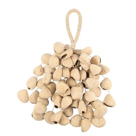 GOGHOST African Natural Cacho Seed Rattle Hand Percussion Gifts Peruvian Musical Instruments Accessories (Panji)