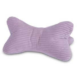 Reading Bone Corduroy Pink Neck Pillow Bone Pillow Neck Roll Reading Pillow Oeko-Tex 100 Certified and Washable at 60°C - Pillow for Neck, Knee or Belly for Reading or Relaxing - 38 x 19 x 19 cm