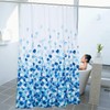 Wolke sieben Premium Shower Curtain, Bathroom Curtain, Polyester, Waterproof, Washable,