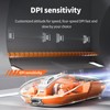Wireless Bluetooth 3 Mode BT5.1 BT5.1 2.4GHz Mouse Transparent Clear