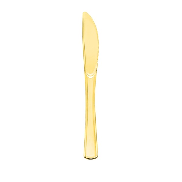 Party Essentials Disposable Plastic Cutlery/Heavy-Duty Flatware/Silverware for All Events, 50-Count