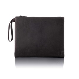 STASHIC Smell Proof Stash Bag - Rolling Bag - Odour Adsorption Carbon Lining - Discreet Safe Storage - SH* (Large Black on Black)