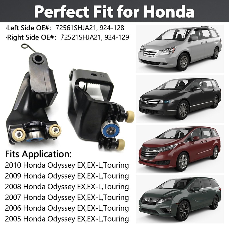 Wisamic Sliding Door Rollers Compatible with 2005-2010 Honda Odyssey EX