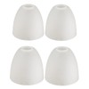 Anmire 4 Pack Frosted Glass Shade, Bell Shaped Light Fixture