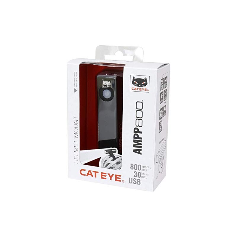 CatEye Ammp 800 Front Cycling Light & Helmet Mount