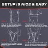 TAVIEW Dip Belt with Chain, Weighted Belt for Pull-Ups, Heavy