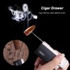 PROMISE Jet Torch Cigar Lighter - Adjustable Flame, Refillable with