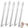 SNIRFAQM 5 Pcs Diamond Deb Nail Files with Sharp Pointed