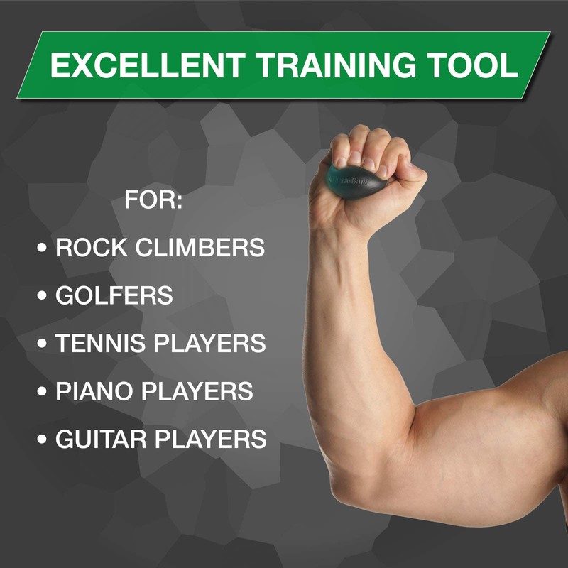 THERABAND Hand Exerciser, Ball For Hand, Wrist, Finger, Forearm, Grip
