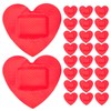 Healvian Healvian 50Pcs Heart Shaped Bandages Cute Small Plasters for