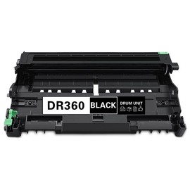 DR360 Drum (Black, 1-Pack) Replacement for Brother DR-360 Drum Unit DCP-7030 7040 7045N HL-2120 2125 2140 2150 2150N 2170 2170W MFC-7040 7320 7340 7345DN 7345N 7440 7440N 7840 7840W Printer