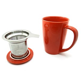 The Lil' Steep - 13.5 Ounces Ceramic Mug (Red)