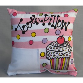 Cupcake Tooth Fairy Pillow with Tooth Fairy Dust