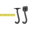 Dobango Folding Banana Hanger Hook Black 1 Pack, Self Adhesive