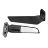 SOULONG Motorcycle Wing Mirrors 1 Pair Aluminum Rotating Side Mirrors