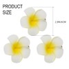 Zoestar Hawaii Plumeria - Horquillas para el pelo (3 unidades,