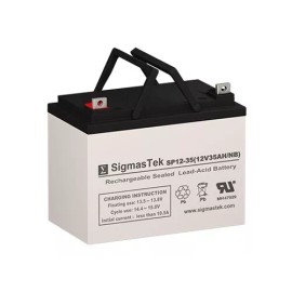 SigmasTek 12 Volt 35 Amp Electric Scooter Battery