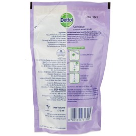 Dettol Sensitive pH Balance Handwash Refill Pouch - 175 ml