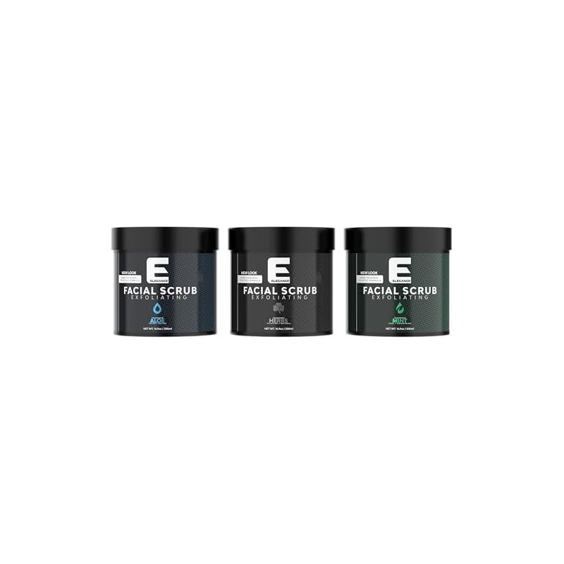 Exfoliante facial natural E Elegance – 9 oz de hierbas