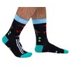 IRISGOD Funny Nerd Socks | Cool Stocking Stuffers | Holidday