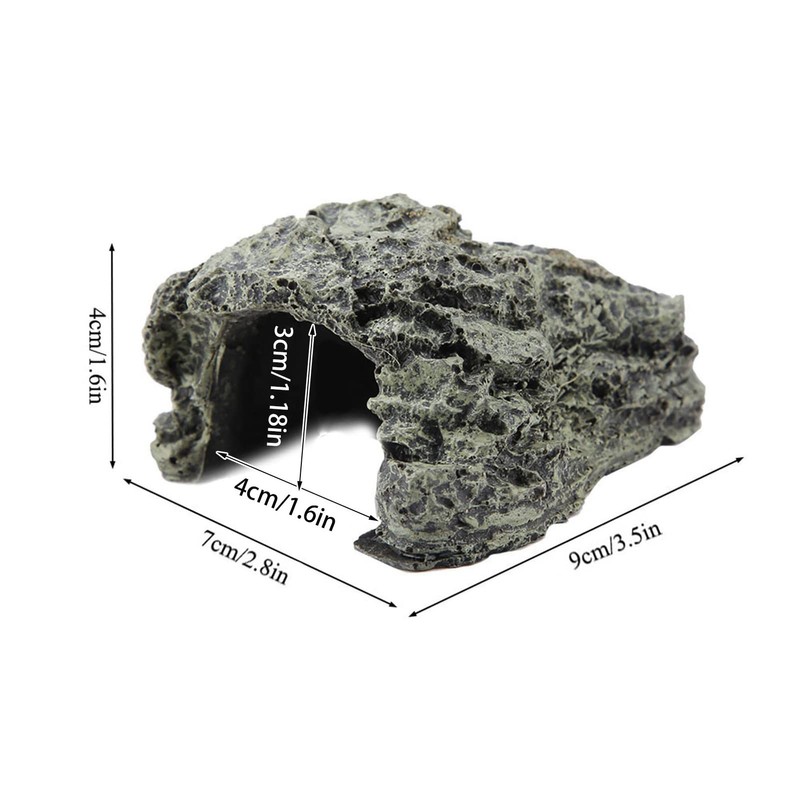 Turtle Lair Reptile Shelter Reptile Cave Turtle Floating Island Resin