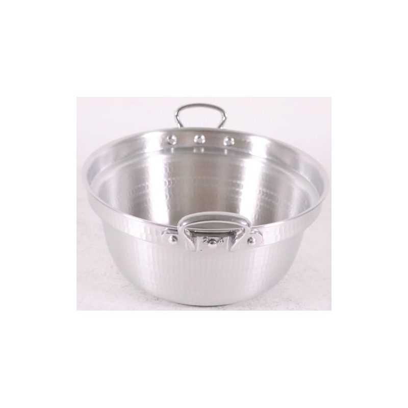 NAKAO Aluminum King Hammered Cooking Pot (with scale) 9.4 inches