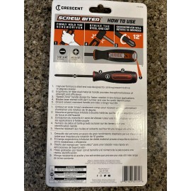 Crescent Screw Biter 2 Pc Impact Extraction Screwdriver Set