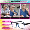 Sightline 6005 Progressive Reading Glasses – Multifocus Magnification Lenses –