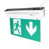 Exit Sign LED Battery Powered Emergency Safety Facilities Acrylic ABS