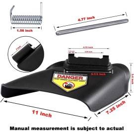 DECKMAN 731-07131 Lawn Mower Side Discharge Chute, Compatible with MTD, Cub Cad,...