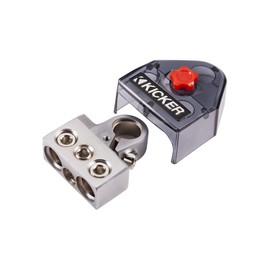 Kicker 46BT4 BTPN3 Positive Or Negative Battery Terminal, 2-0/8GA 1-4/8GA Out