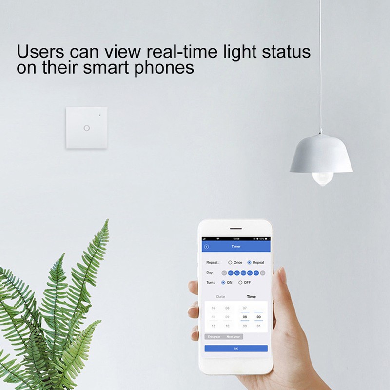 NEO COOLCAM Smart WiFi Remote Light Touch Switch Support For