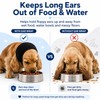 yrenoer Dog Calming Hood for Noise Reduction, Long Ear Dog