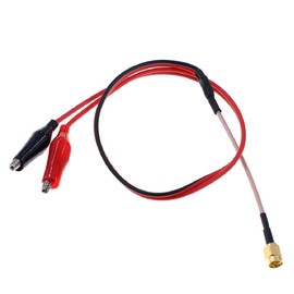 Oiyagai 2pcs SMA Male to Double Alligator Clips Tester Cable - RG316, 1m/39 Inches, Ideal for Precise Testing and Measurement Applications