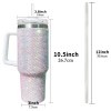 40 OZ Rhinestones Bling Food Grade Hydration Bottle 40 OZ