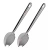 J.H. Company Set 2 Pcs Cucharon Acero Inoxidable Cuchara Cocina